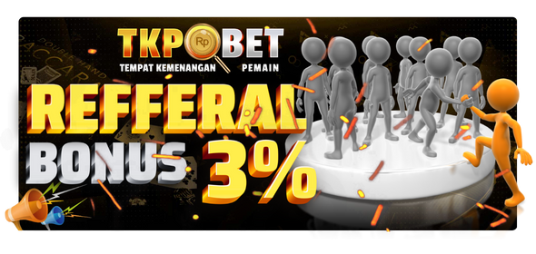 BONUS REFFERAL 3%